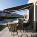 Modern Outdoor Manual Cassette Retractable Awning Waterproof - VistaVip